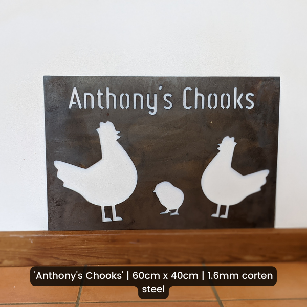 Custom House Signs Australia | Custom Steel Appeal