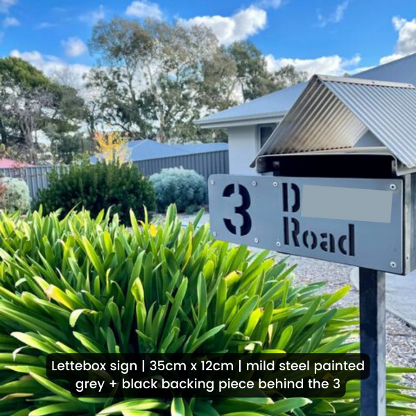 Custom House Signs Australia | Custom Steel Appeal