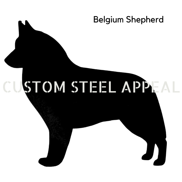 Belgian Shepherd Shut the Gate Dog Sign