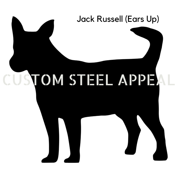 Jack Russell (Ears Up) Pet Dog Memorial