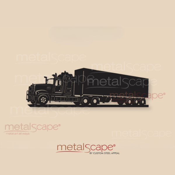 Mack Superliner Semi Trailer Wall Art