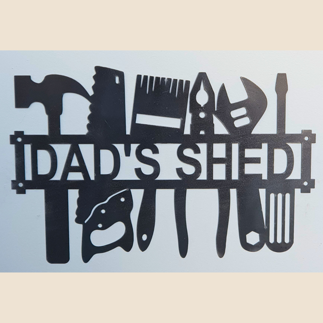 Tools Shed Sign – Custom Steel Appeal
