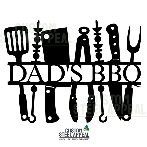 BBQ Tools Sign