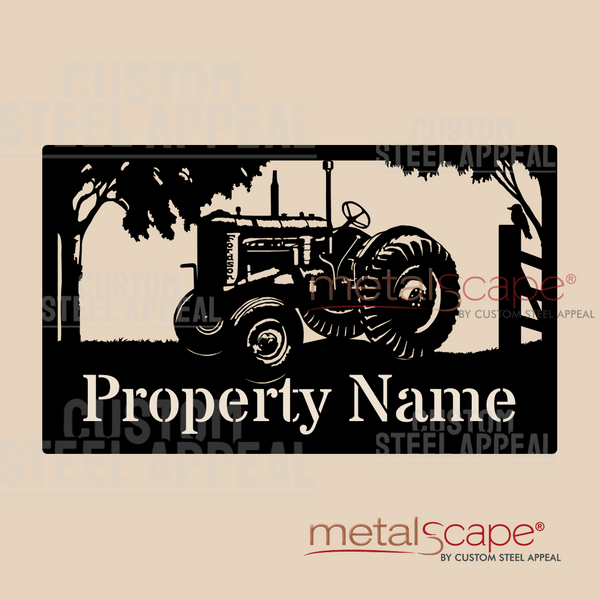 Fordson Tractor - Farm Property Sign