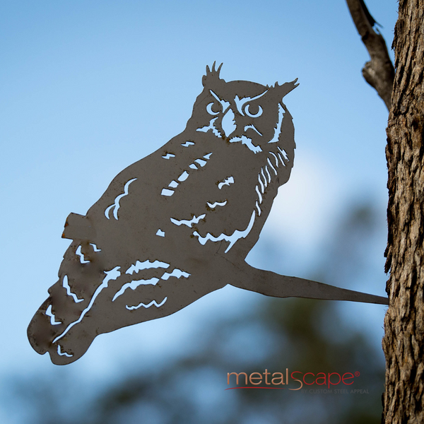 Horned Owl Tree Spike