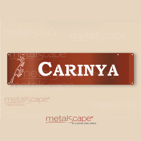 Kangaroo Paw - Simple Property Sign