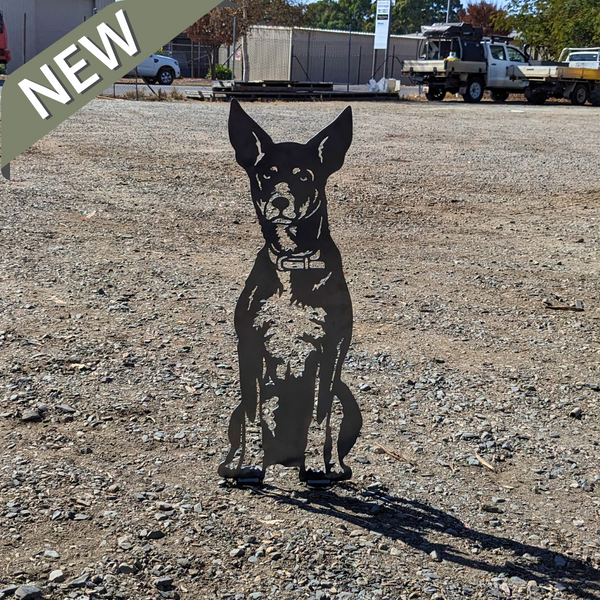 Kelpie Dog Garden Feature