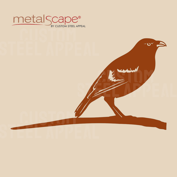Satin Bowerbird Tree Spike – Custom Steel Appeal