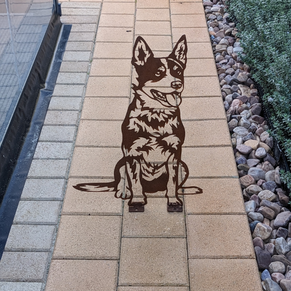 Australian Cattle Dog Garden Feature