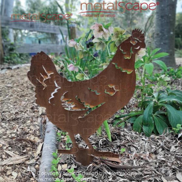 Standing Hen