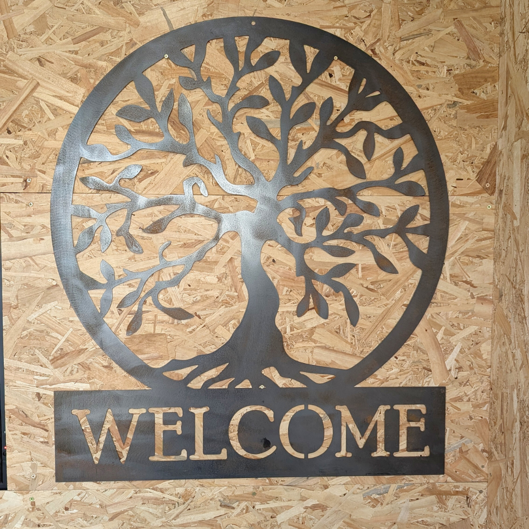 Property Sign - Tree of Life – Custom Steel Appeal