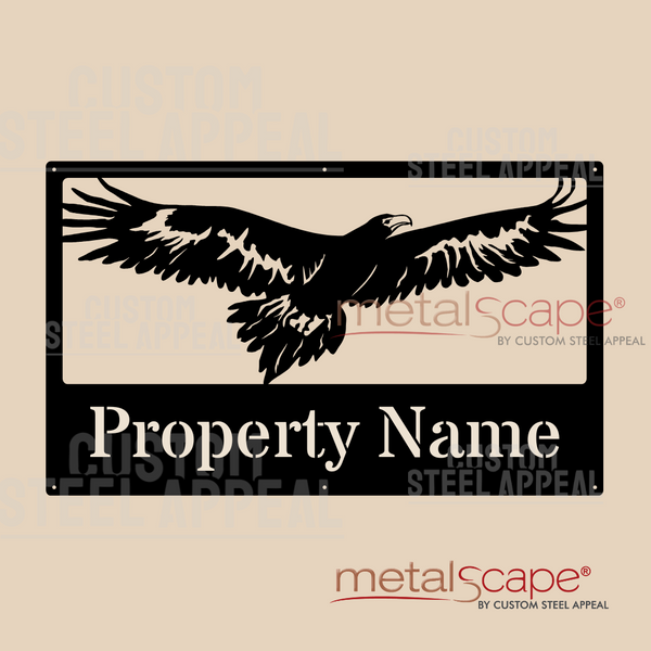 Wedge Tailed Eagle - Farm Property Sign