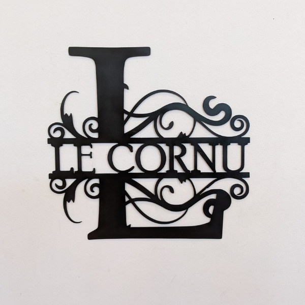 Split Kit Signs Split Letter Sign – Custom Steel Appeal