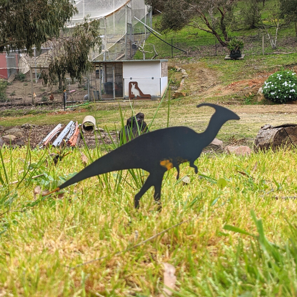 Mini Parasaurolophus – Custom Steel Appeal