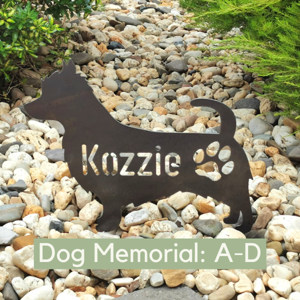 Dog Pet Memorial (A-D)