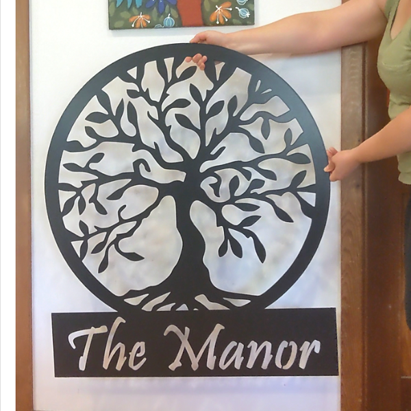 Property Sign - Tree of Life – Custom Steel Appeal